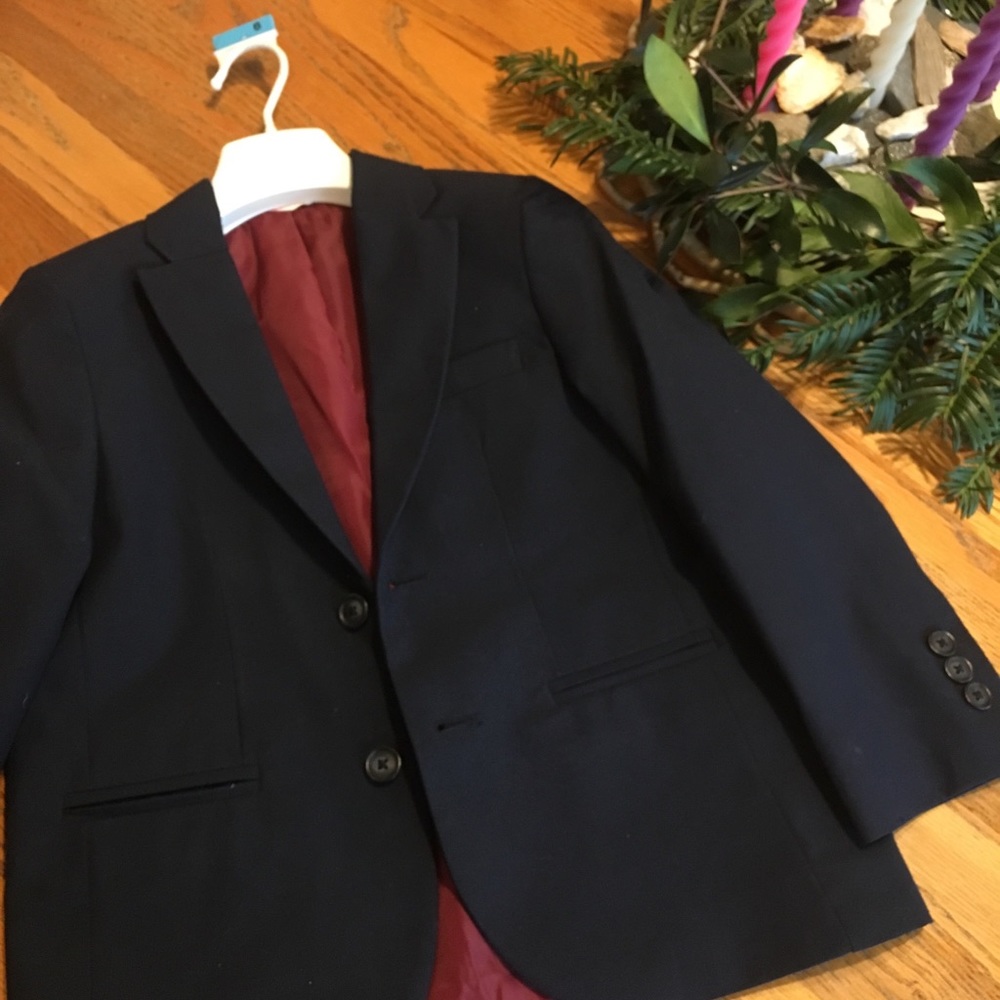 Boys dress jacket suit coat